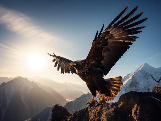 Golden eagle meaning spirituality