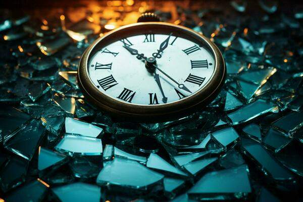 Broken clock spiritual significance