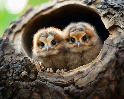 Baby owl dream